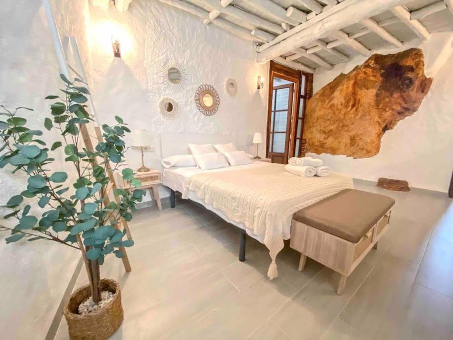 La Palmera. Casa Rural Con Piscina Privada. Benadalid Luaran gambar