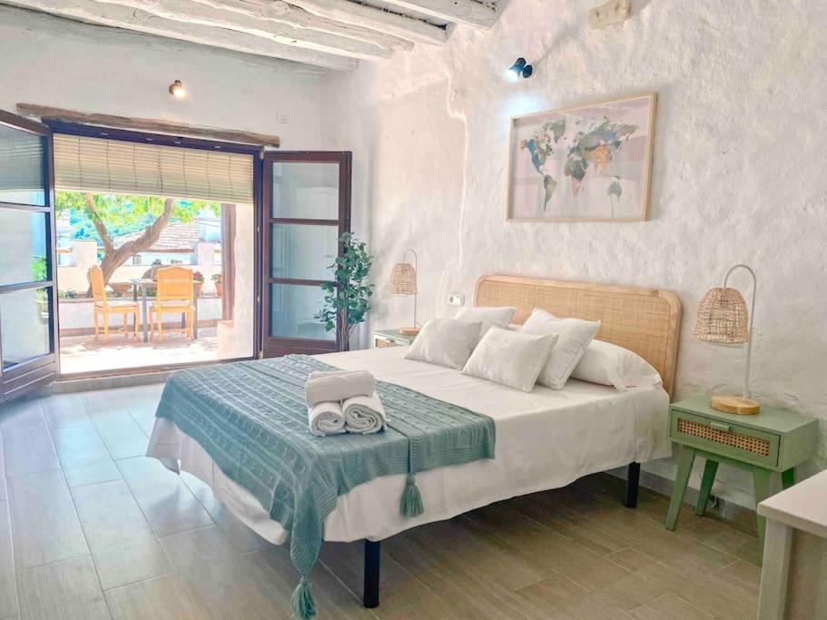 La Palmera. Casa Rural Con Piscina Privada. Benadalid Luaran gambar